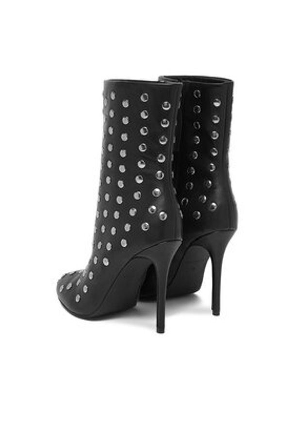 Eva Minge Botki EO-MARY-121949 Czarny. Kolor: czarny. Materiał: skóra