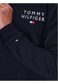 TOMMY HILFIGER - Tommy Hilfiger Bluza UM0UM02878 Granatowy Regular Fit. Kolor: niebieski. Materiał: syntetyk, bawełna #4