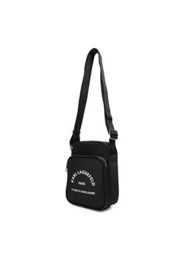 Karl Lagerfeld - KARL LAGERFELD Saszetka A2M30230 Czarny. Kolor: czarny. Materiał: skóra