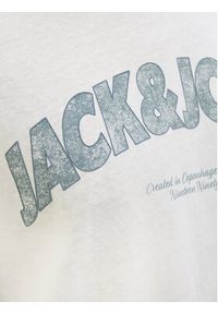 Jack & Jones - Jack&Jones T-Shirt Almeria 12276962 Beżowy Regular Fit. Kolor: beżowy. Materiał: bawełna #4