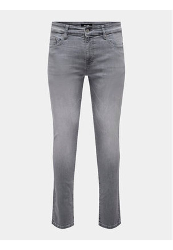 Only & Sons Jeansy Loom 22028265 Szary Slim Fit. Kolor: szary
