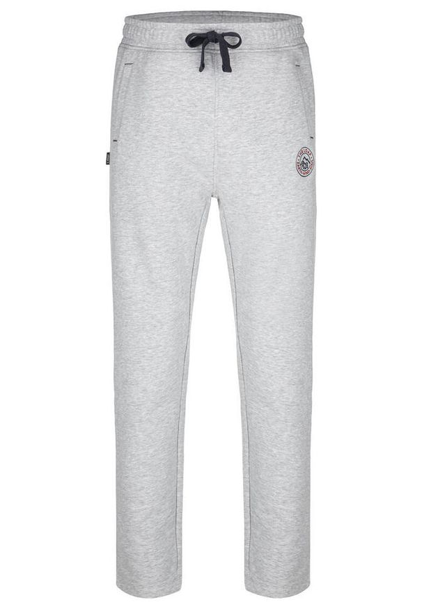 GLENMUIR - Spodnie dresowe męskie LOAP Ednik w rozmiarze XL. Kolor: fioletowy. Materiał: dresówka. Styl: sportowy