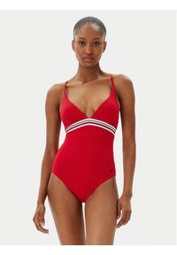 TOMMY HILFIGER - Tommy Hilfiger Strój kąpielowy UW0UW05847 Czerwony. Kolor: czerwony. Materiał: syntetyk