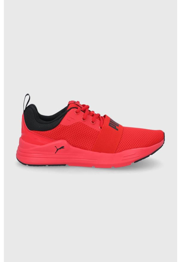 Puma buty do biegania Wired 37301505 kolor czerwony. Zapięcie: sznurówki. Kolor: czerwony. Szerokość cholewki: normalna