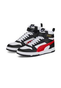 Trenerzy Puma RBD Game. Okazja: na co dzień. Kolor: czerwony, biały, wielokolorowy. Materiał: materiał, syntetyk, guma #2