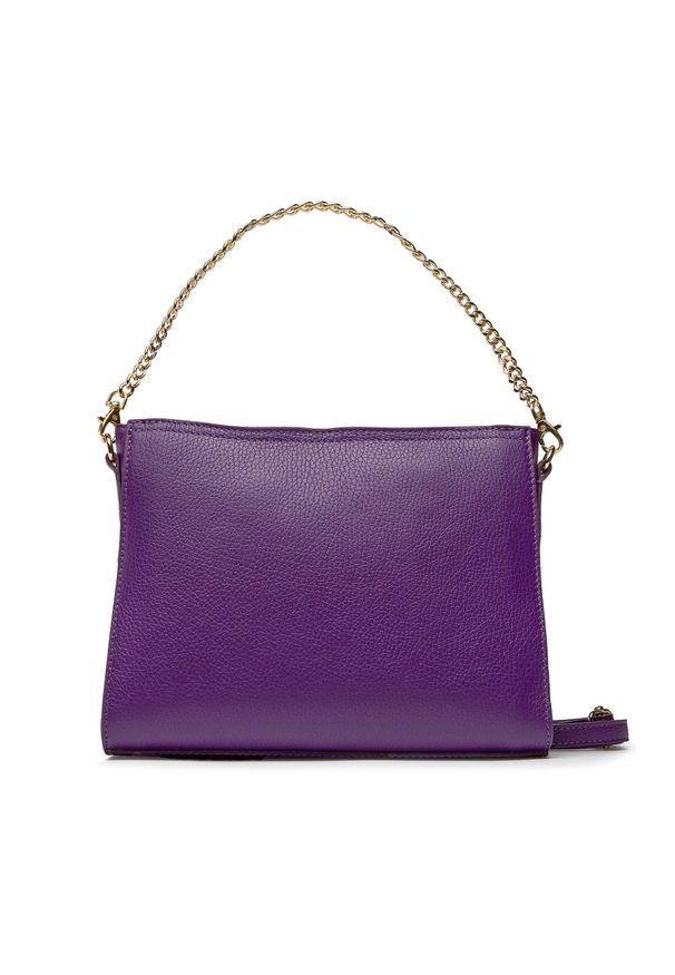 Torebka Creole K11265 Fiolet. Kolor: fioletowy. Materiał: skórzane