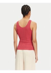 Marciano Guess Bluzka 5GGR09 5869Z Czerwony Slim Fit. Kolor: czerwony. Materiał: syntetyk #4