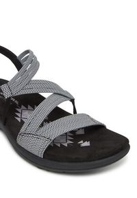skechers - Skechers Sandały Reggae Slim-Skech Appeal 41180/BKW Czarny. Kolor: czarny. Materiał: materiał #6