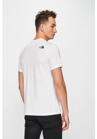 The North Face - T-shirt T0CEQ5LA9.NF00CEQ5LA91-WH.TNF.BL. Okazja: na co dzień. Kolor: biały. Materiał: dzianina. Wzór: nadruk. Styl: casual #3