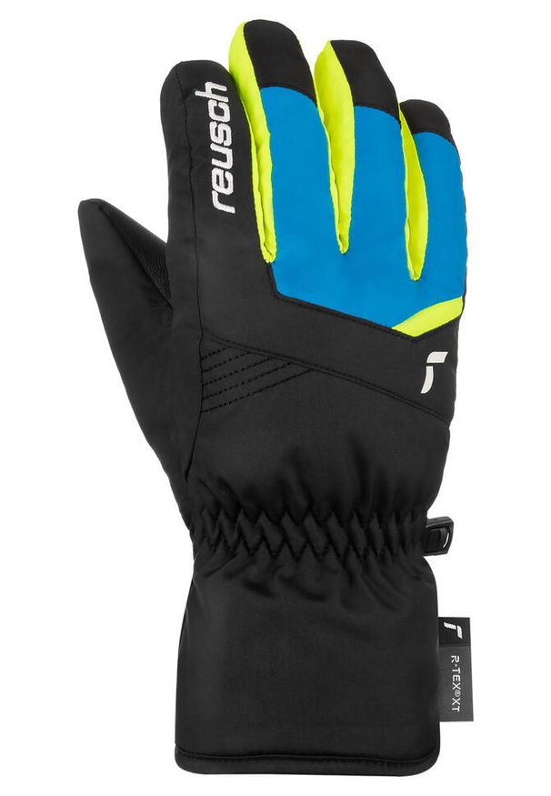 Reusch - Rękawice dziecięce REUSCH Bennet R-TEX® XT Junior. Kolor: czarny, wielokolorowy, żółty. Sport: turystyka piesza, narciarstwo