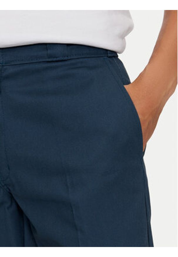 Dickies Spodnie materiałowe 874 Work DK0A4XK6 Niebieski Regular Fit. Kolor: niebieski. Materiał: syntetyk, bawełna