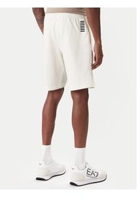 EA7 Emporio Armani Szorty sportowe 8NPS65 PJVRZ U0004 Écru Regular Fit. Materiał: bawełna. Styl: sportowy #4
