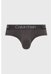 Calvin Klein Underwear Slipy (3-pack) męskie kolor szary. Kolor: szary