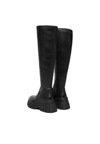 DeeZee Kozaki 20253-4H Czarny. Kolor: czarny. Materiał: materiał #5