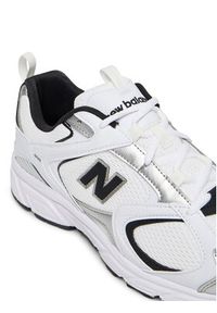 New Balance Sneakersy ML408WB Biały. Kolor: biały. Materiał: skóra #5