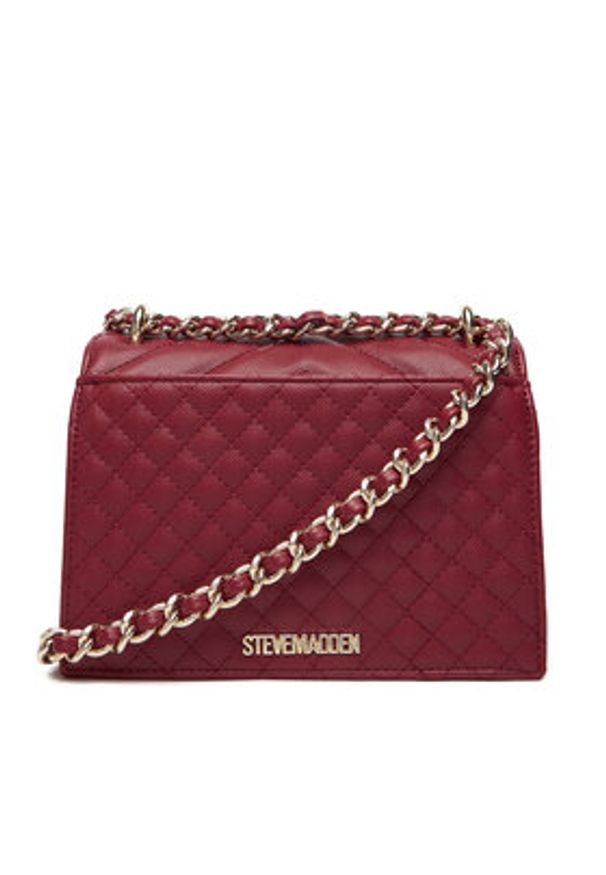 Steve Madden Torebka Bamara SM13001840 Bordowy. Kolor: czerwony. Materiał: skórzane