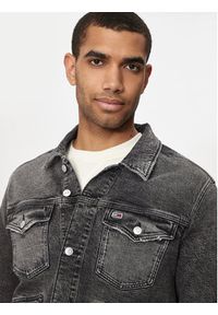 Tommy Jeans Kurtka jeansowa Isaac DM0DM19362 Szary Regular Fit. Kolor: szary. Materiał: bawełna #5