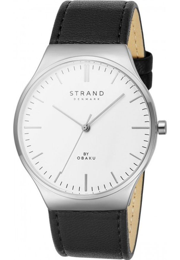 Zegarek Strand Zegarek męski Strand S717GXCWRB czarny. Kolor: czarny