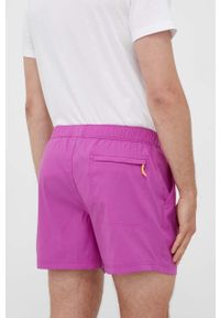 The North Face szorty outdoorowe Class V kolor fioletowy. Kolor: fioletowy. Materiał: włókno, materiał #3