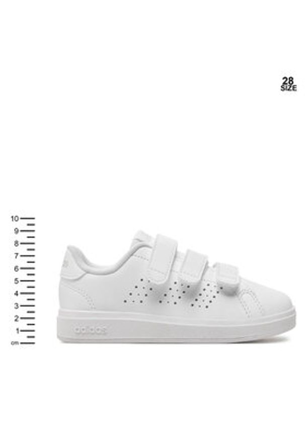 Adidas - adidas Sneakersy Advantage Base 2.0 Cf C IE9020 Biały. Kolor: biały. Materiał: skóra. Model: Adidas Advantage