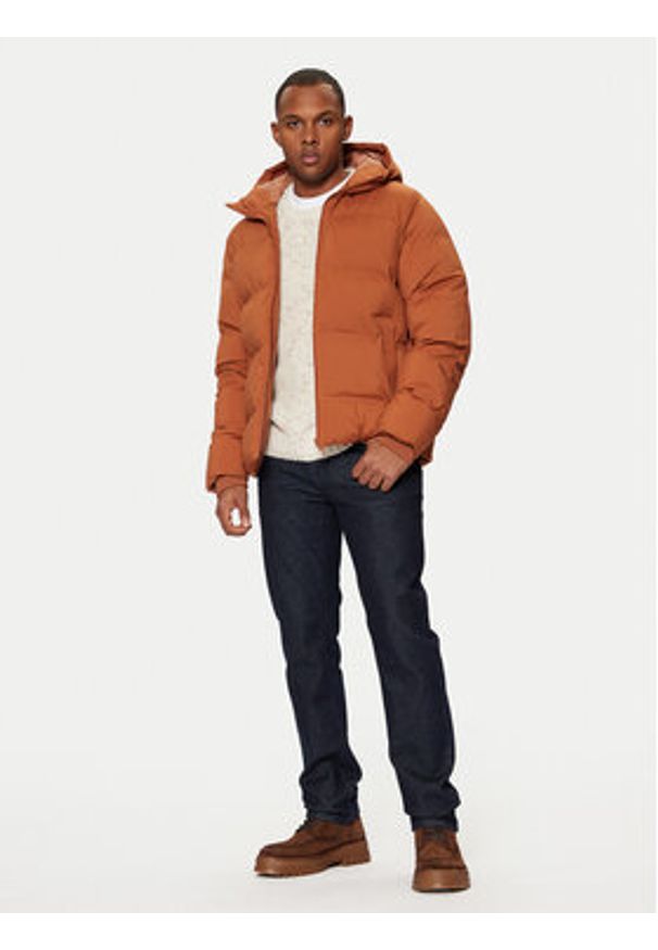 Jack & Jones - Jack&Jones Kurtka zimowa Payne 12256887 Brązowy Regular Fit. Kolor: brązowy. Materiał: syntetyk. Sezon: zima