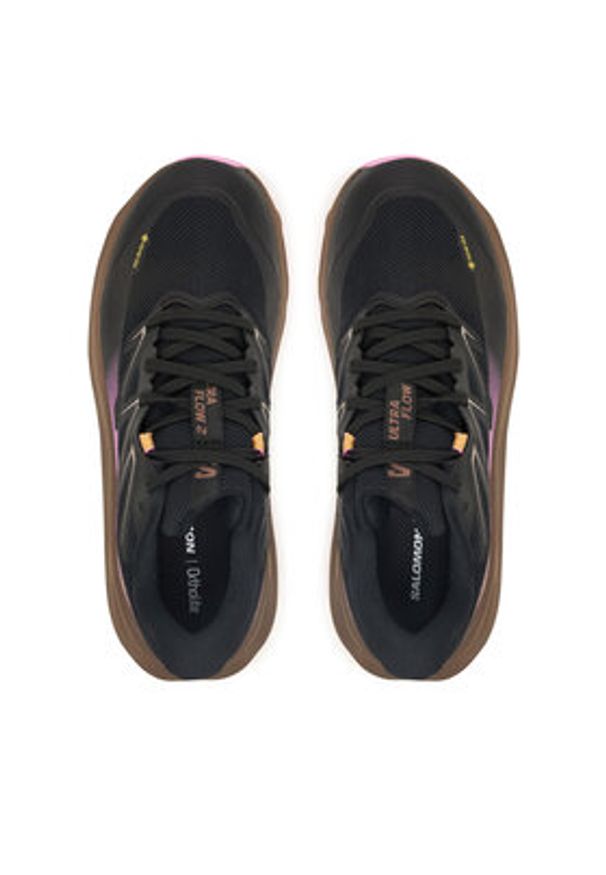 salomon - Salomon Buty do biegania Ultra Flow 2 Gore-Tex L47884400 Czarny. Kolor: czarny. Materiał: materiał. Technologia: Gore-Tex