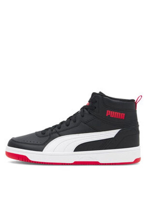Puma Sneakersy Rebound Joy Mid 37476536 Czarny. Kolor: czarny. Materiał: syntetyk