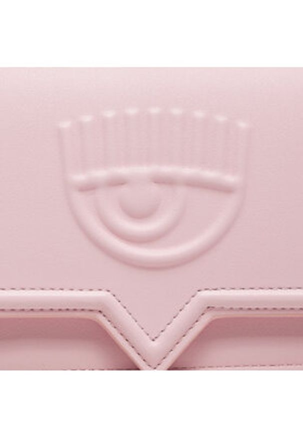 Chiara Ferragni Torebka 76SB4BA9 Różowy. Kolor: różowy. Materiał: skórzane