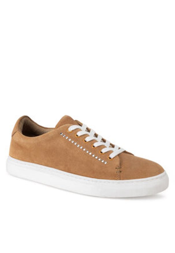 Sergio Bardi Sneakersy WI32-D1087-01SB Brązowy. Kolor: brązowy. Materiał: materiał