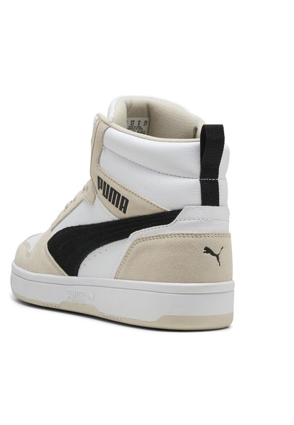 Puma - Sneakersy unisex Rebound v6 SD PUMA Alpine Snow Black White. Kolor: czarny, biały, wielokolorowy