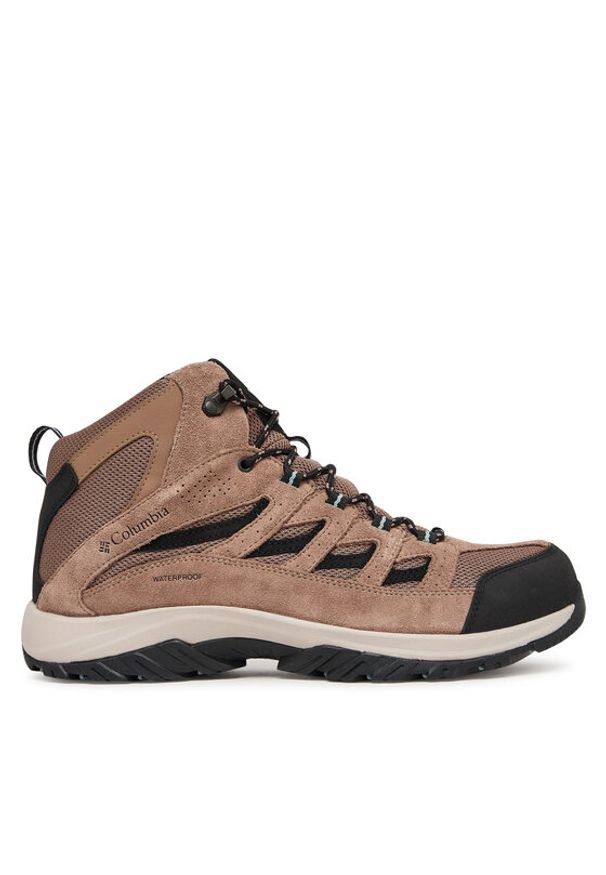 columbia - Columbia Trekkingi Crestwood Mid Waterproof 2100641 Brązowy. Kolor: brązowy. Materiał: materiał. Sport: turystyka piesza