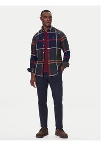 Barbour Koszula Dunoon MSH4980TN51 Granatowy Regular Fit. Kolor: niebieski. Materiał: bawełna