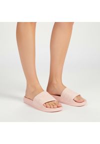 Big-Star - Różowe Klapki Big Star Wodoodporne Buty Damskie. Okazja: na spacer, na co dzień. Kolor: różowy. Wzór: aplikacja. Sezon: lato. Styl: casual, elegancki, sportowy, wakacyjny #1