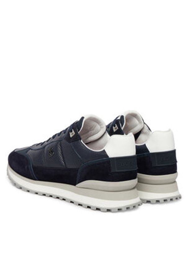 Bogner Sneakersy Newport 4 C 12621405 Granatowy. Kolor: niebieski. Materiał: skóra