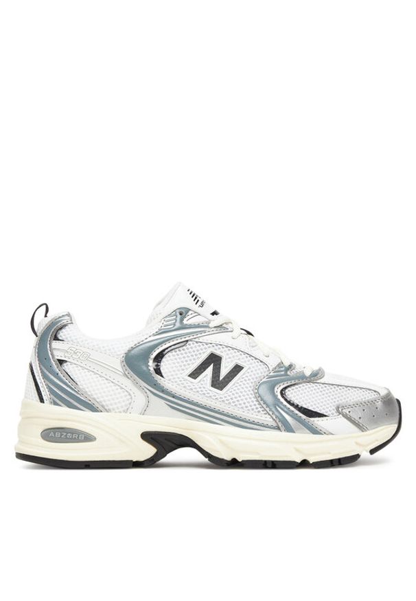 New Balance Sneakersy U530ESA M Srebrny. Kolor: srebrny. Materiał: skóra