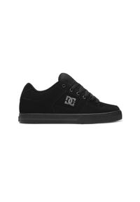 DC Shoes - Buty DC Pure Adidasy - Czarny / Piracki Czarny. Kolor: czarny. Materiał: skóra #1