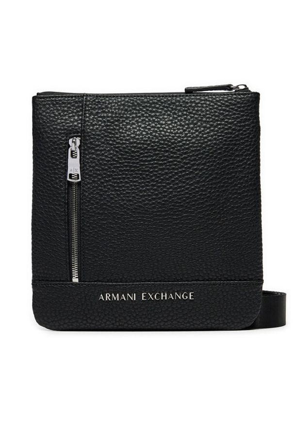 Armani Exchange Saszetka 952652 CC828 00020 Czarny. Kolor: czarny. Materiał: skóra