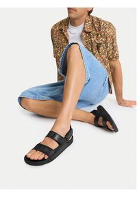 Quiksilver Sandały CWBEO-RAPID-35 MI08 Czarny. Kolor: czarny. Materiał: skóra #8