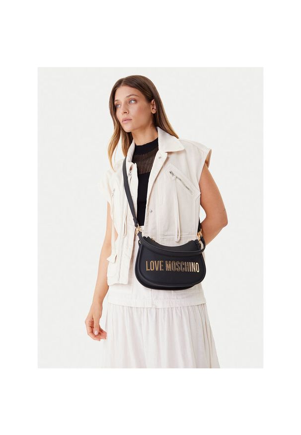 Love Moschino - Torebka LOVE MOSCHINO. Kolor: czarny