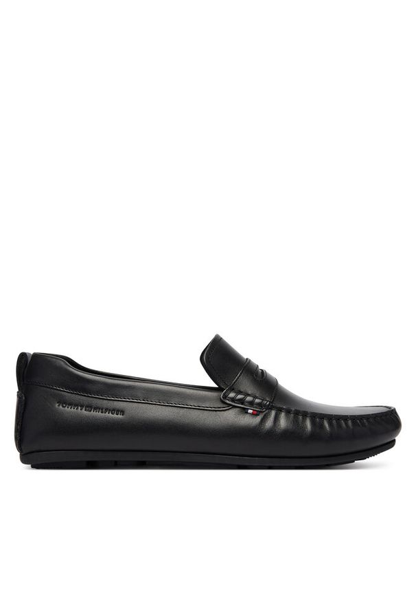 TOMMY HILFIGER - Mokasyny Tommy Hilfiger. Kolor: czarny