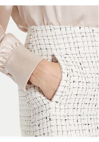 Morgan Spódnica mini 252-JGABY Beżowy Slim Fit. Kolor: beżowy. Materiał: syntetyk #5