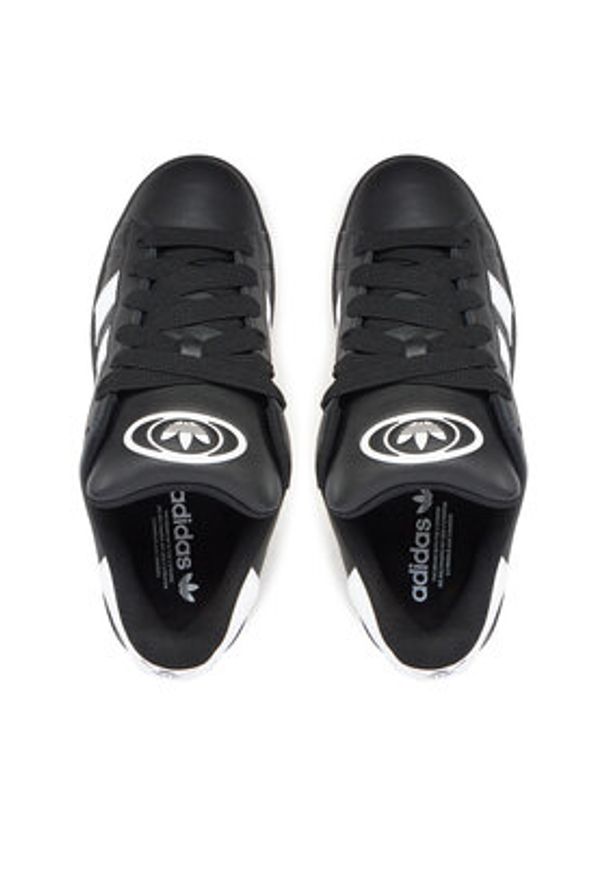 Adidas - adidas Sneakersy Campus 00s JP9997 Czarny. Kolor: czarny. Materiał: skóra. Model: Adidas Campus