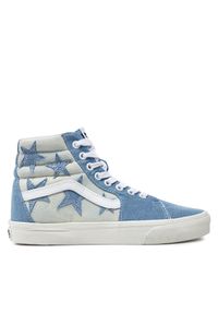 Sneakersy Vans. Kolor: niebieski. Materiał: denim. Model: Vans SK8 #1