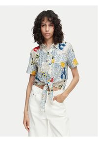 Vero Moda Koszula Valentina 10351011 Kolorowy Regular Fit. Materiał: syntetyk. Wzór: kolorowy #1