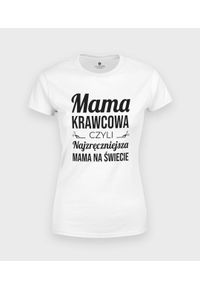 MegaKoszulki - Koszulka damska Mama Krawcowa. Materiał: bawełna