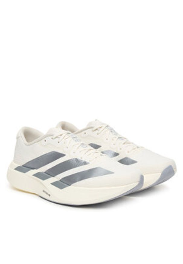 Adidas - adidas Buty do biegania Adizero EVO SL WOVEN KI6929 Biały. Kolor: biały. Materiał: materiał