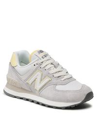 New Balance Sneakersy WL574QD Szary. Kolor: szary. Materiał: zamsz, skóra. Model: New Balance 574 #5