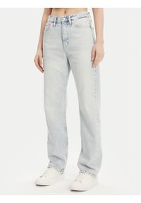 Calvin Klein Jeans Jeansy J20J225132 Niebieski Straight Fit. Kolor: niebieski