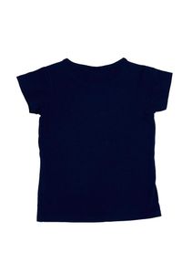 LEONE 1947 APPAREL - Dziewczęcy T-shirt z krótkim rękawem i małym logo Foil. Kolor: niebieski. Długość rękawa: krótki rękaw. Długość: krótkie. Sport: joga i pilates