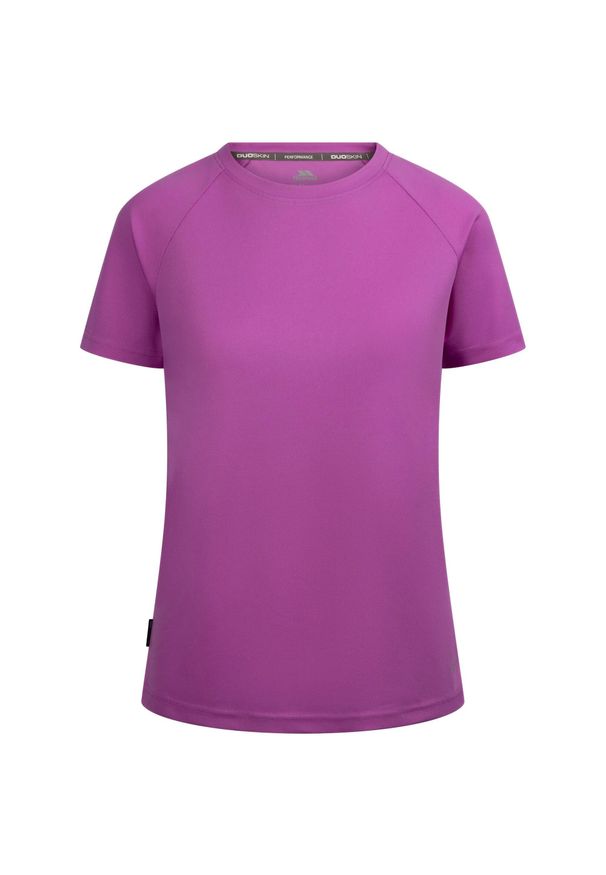 TRESPASS - T-shirt damski Claudette. Kolor: różowy. Sport: turystyka piesza